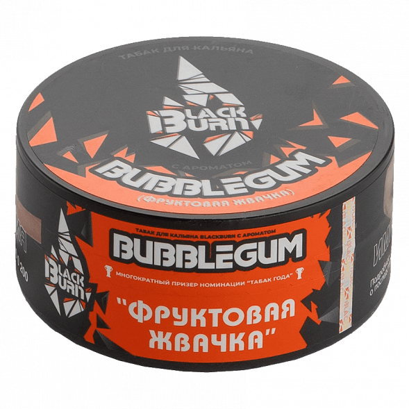 Табак BlackBurn - Bubble Gum (Фруктовая Жвачка, 100 грамм) купить в Владивостоке