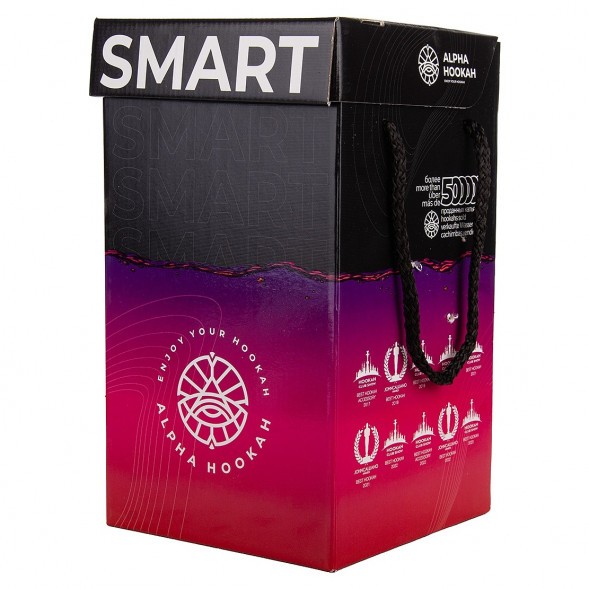 Кальян Alpha Hookah - SMART EXZO Tribal (Black) купить в Владивостоке