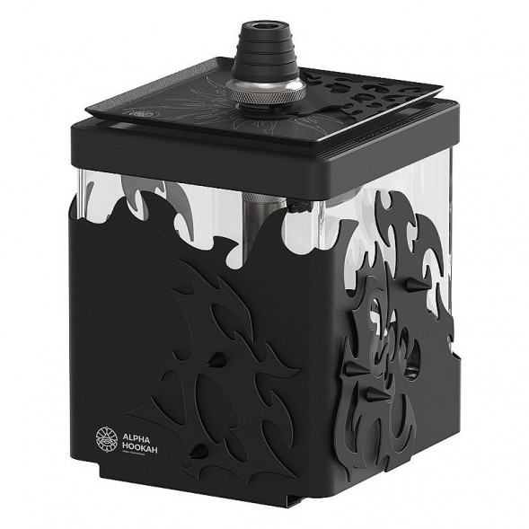 Кальян Alpha Hookah - SMART EXZO Tribal (Black) купить в Владивостоке
