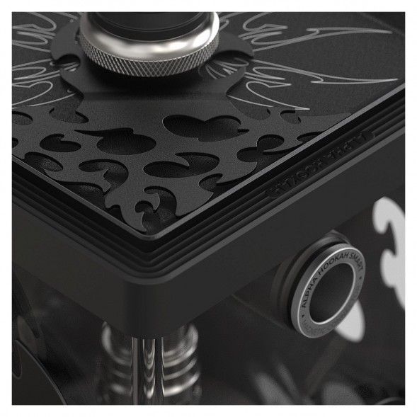 Кальян Alpha Hookah - SMART EXZO Tribal (Black) купить в Владивостоке