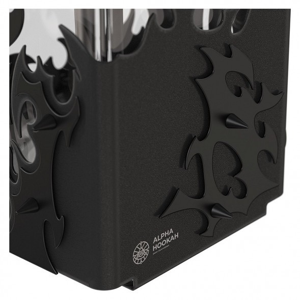 Кальян Alpha Hookah - SMART EXZO Tribal (Black) купить в Владивостоке