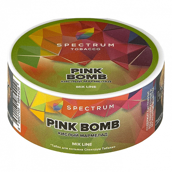 Табак Spectrum Mix Line - Pink Bomb (Кислый Мармелад, 25 грамм) купить в Владивостоке