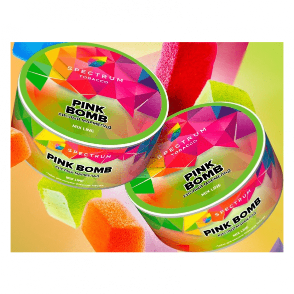 Табак Spectrum Mix Line - Pink Bomb (Кислый Мармелад, 25 грамм) купить в Владивостоке