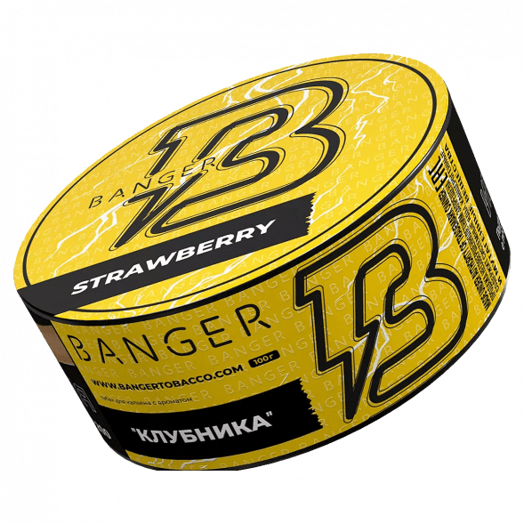 Табак Banger - Strawberry (Клубника, 100 грамм) купить в Владивостоке