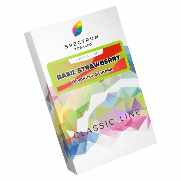Табак Spectrum - Basil Strawberry (Клубника Базилик, 25 грамм) купить в Владивостоке