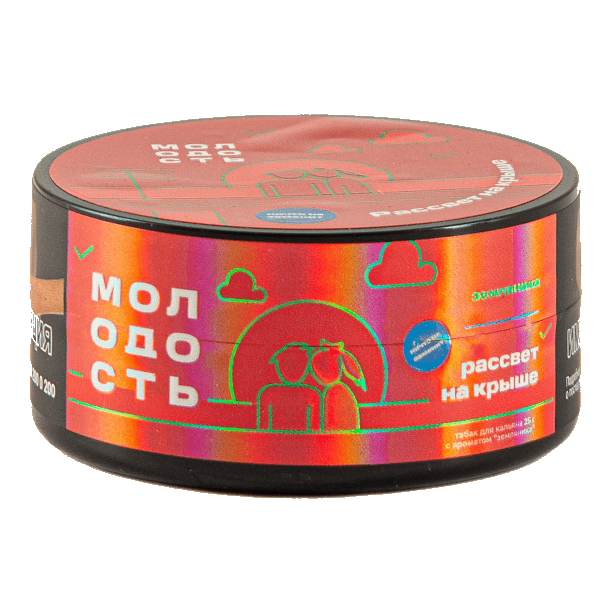 Табак Молодость - Рассвет на Крыше (Земляника, 25 грамм) купить в Владивостоке