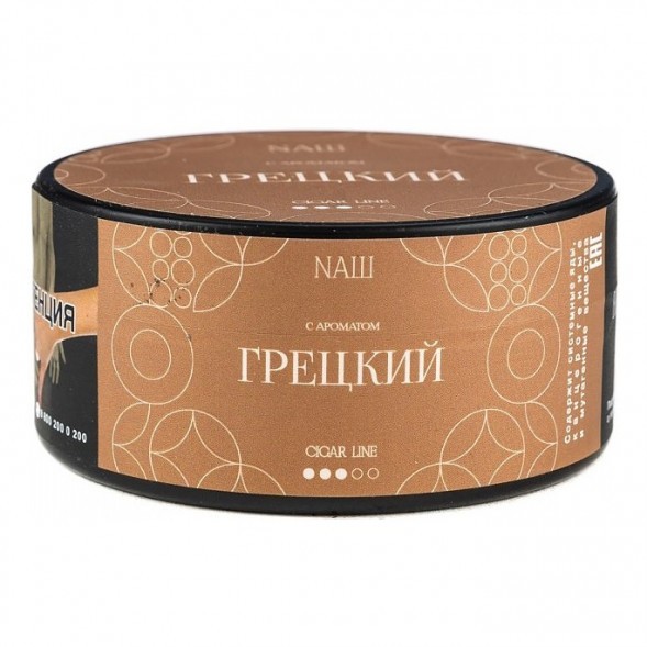Табак NАШ CIGAR - Грецкий (120 грамм) купить в Владивостоке