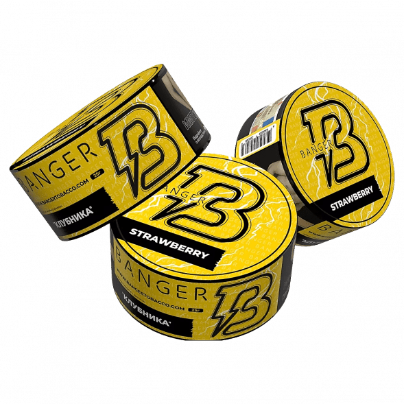 Табак Banger - Strawberry (Клубника, 25 грамм) купить в Владивостоке
