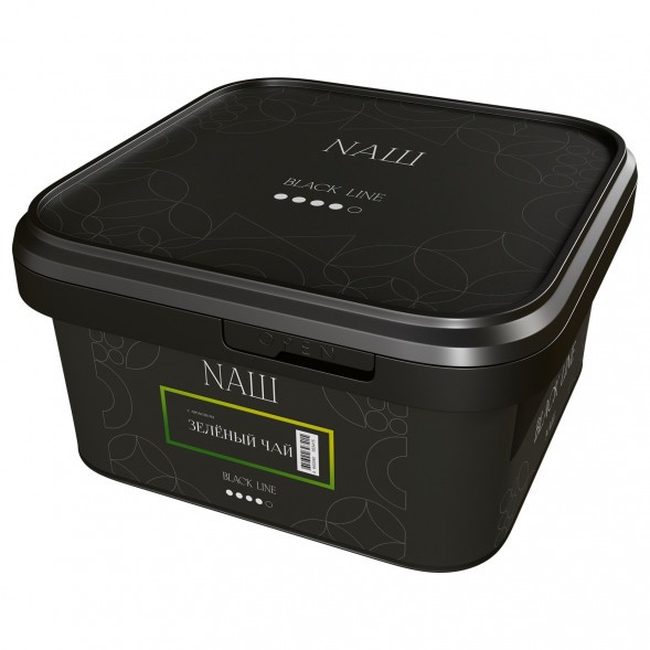 Табак NАШ BLACK - Зелёный Чай (200 грамм) купить в Владивостоке