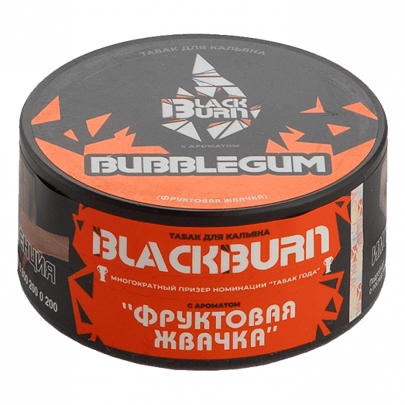 Табак BlackBurn - Bubble Gum (Фруктовая Жвачка, 25 грамм) купить в Владивостоке
