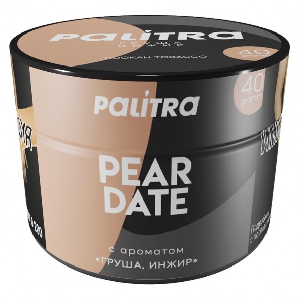 Табак Palitra - Pear Date (Груша Инжир, 40 грамм) купить в Владивостоке