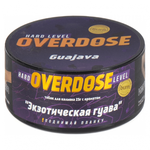 Табак Overdose - Guajava (Экзотическая Гуава, 25 грамм) купить в Владивостоке