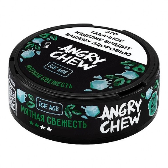 Табак жевательный Angry Chew Slim Medium - Мятная Свежесть (12 грамм) купить в Владивостоке