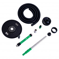 Кальян MISHA Rebel - Grass (Зелёный, Без Колбы)