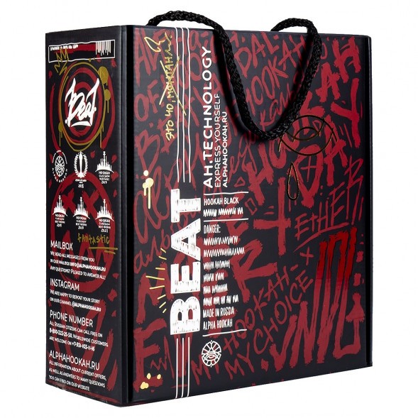 Кальян Alpha Hookah - Beat Vandal Red (Без Колбы) купить в Владивостоке