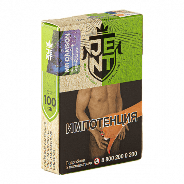 Табак Jent - Mr. Damson (Чернослив, 100 грамм) купить в Владивостоке
