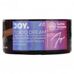 Табак Joy - Tokyo Dream (Клубника, Малина, Грейпфрут и Сакура, 25 грамм)