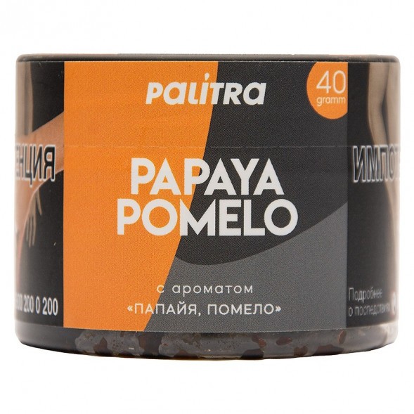 Табак Palitra - Papaya Pomelo (Папайя Помело, 40 грамм) купить в Владивостоке
