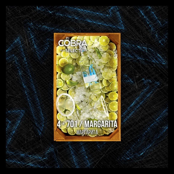 Табак Cobra Select - Margarita (4-701 Маргарита, 40 грамм) купить в Владивостоке