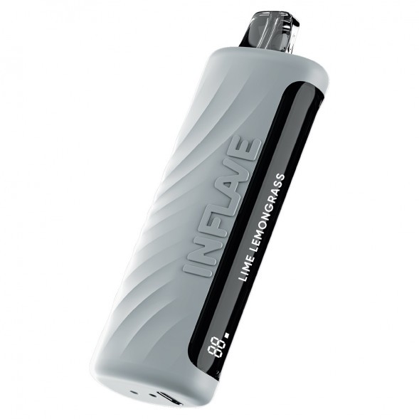 INFLAVE OMEGA - Лайм Лемонграсс (Lime Lemongrass, 10000 затяжек) купить в Владивостоке
