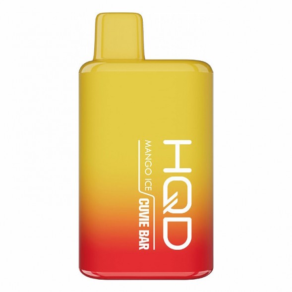 HQD Cuvie BAR - Манго со Льдом (Mango Ice, 7000 затяжек) купить в Владивостоке