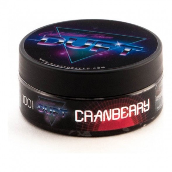 Табак Duft - Cranberry (Клюква, 80 грамм) купить в Владивостоке