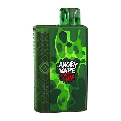 Электронная сигарета Brusko - Angry Vape Fury Max (Зелёный) купить в Владивостоке