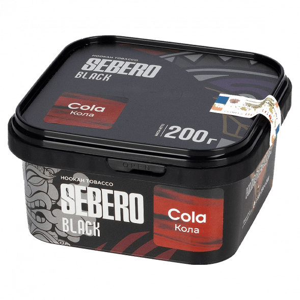 Табак Sebero Black - Cola (Кола, 200 грамм) купить в Владивостоке