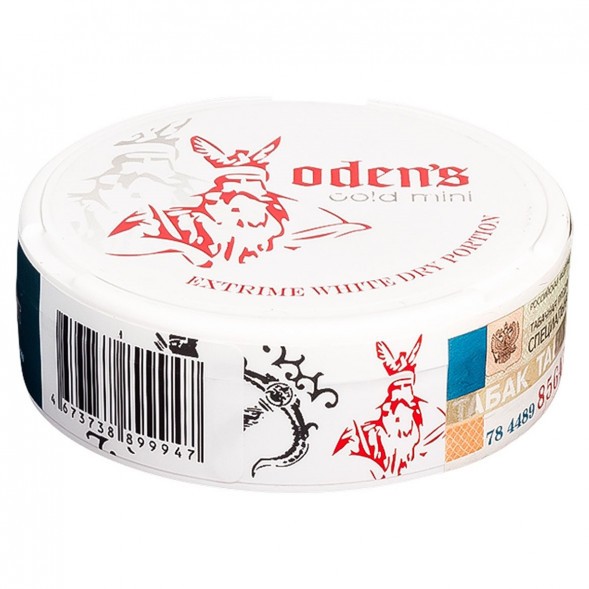 Табак жевательный ODENS - TAR Mini Cold Extreme White Dry (9 грамм, Россия) купить в Владивостоке