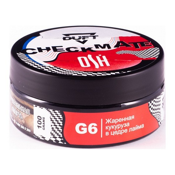 Табак Duft Checkmate - G6 Жареная Кукуруза (100 грамм) купить в Владивостоке