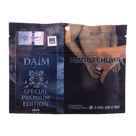 Табак Daim - SE Zeus (СЕ Зеус, 100 грамм) купить в Владивостоке