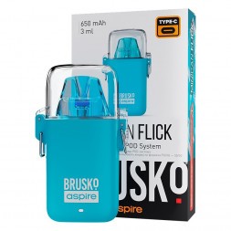 Электронная сигарета Brusko - Minican Flick (Голубой)