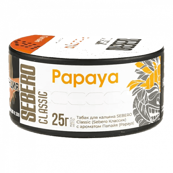 Табак Sebero - Papaya (Папайя, 25 грамм) купить в Владивостоке