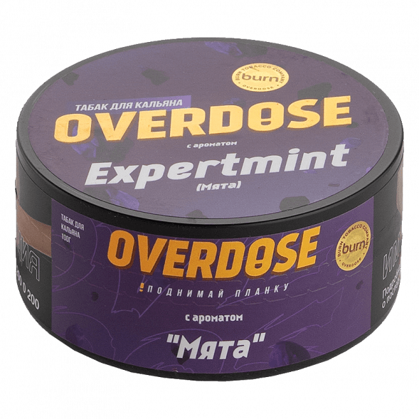 Табак Overdose - Expertmint (Мята, 100 грамм) купить в Владивостоке