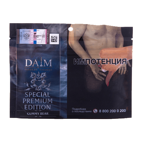 Табак Daim - SE Gummy Bear (Мармеладовые Мишки, 100 грамм) купить в Владивостоке