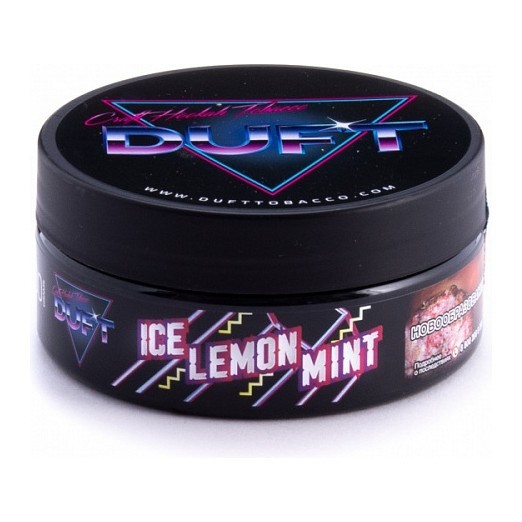 Табак Duft - Ice Lemon Mint (Ледяной Лимон с Мятой, 80 грамм) купить в Владивостоке
