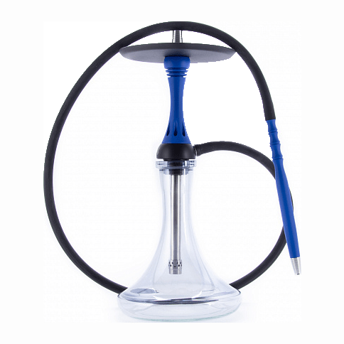 Кальян Alpha Hookah - Model X Blue Matte (без колбы) купить в Владивостоке
