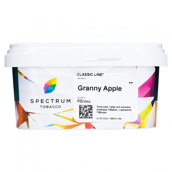 Табак Spectrum - Granny Apple (Яблоко, 200 грамм) купить в Владивостоке
