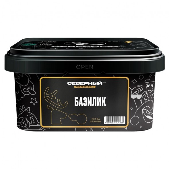 Табак Северный Professional - Базилик (200 грамм) купить в Владивостоке