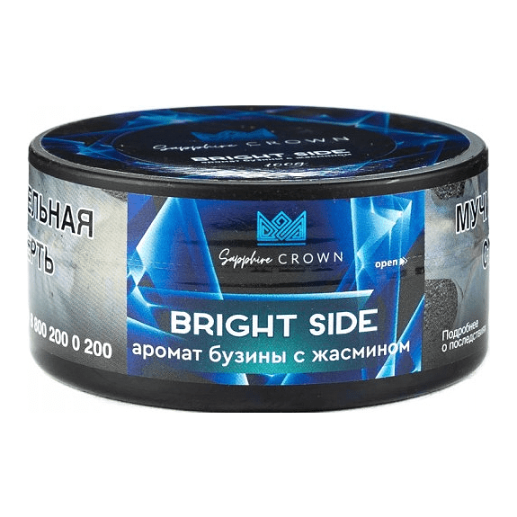 Табак Sapphire Crown - Bright Side (Бузина с Жасмином, 25 грамм) купить в Владивостоке