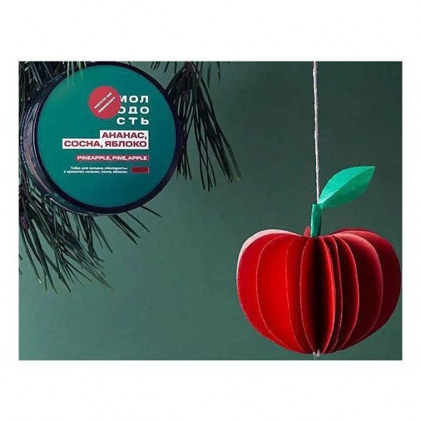 Табак Молодость - Pineapple Pine Apple (Ананас, Сосна, Яблоко, 25 грамм) купить в Владивостоке