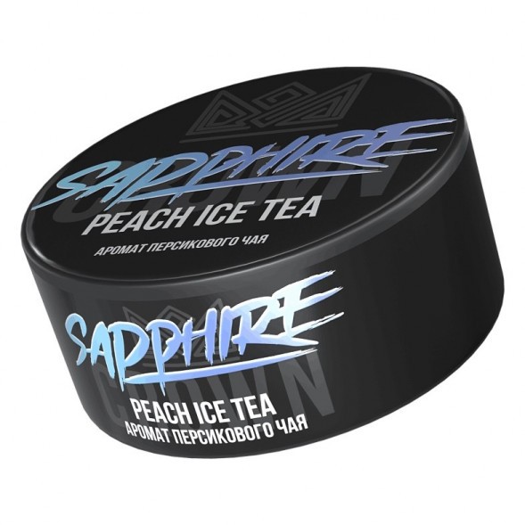 Табак Sapphire Crown - Peach Ice Tea (Персиковый Чай, 100 грамм) купить в Владивостоке