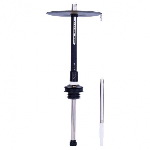 Кальян MISHA Rebel - Revolt Moon Black (Чёрный Белый, Без Колбы) купить в Владивостоке