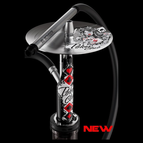 Кальян El Bomber - Poker Club (Линейка &quot;Igla&quot;, Без Колбы) купить в Владивостоке