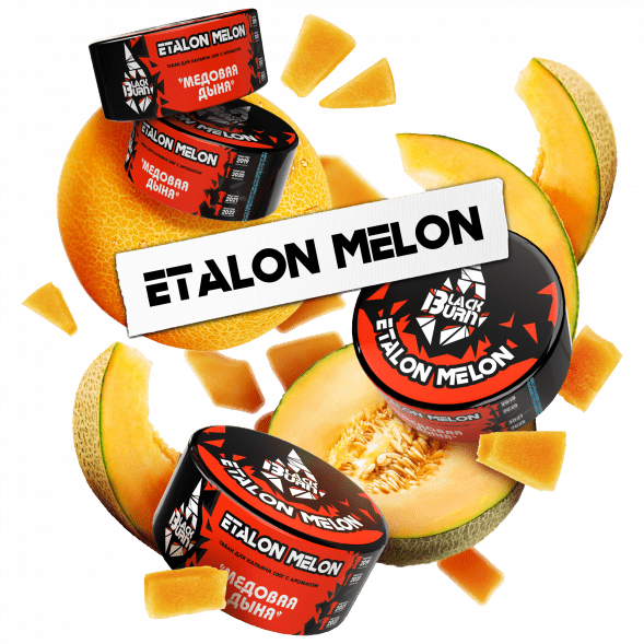Табак BlackBurn - Etalon Melon (Медовая Дыня, 100 грамм) купить в Владивостоке