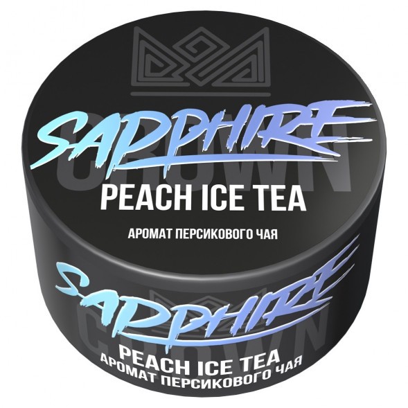 Табак Sapphire Crown - Peach Ice Tea (Персиковый Чай, 25 грамм) купить в Владивостоке