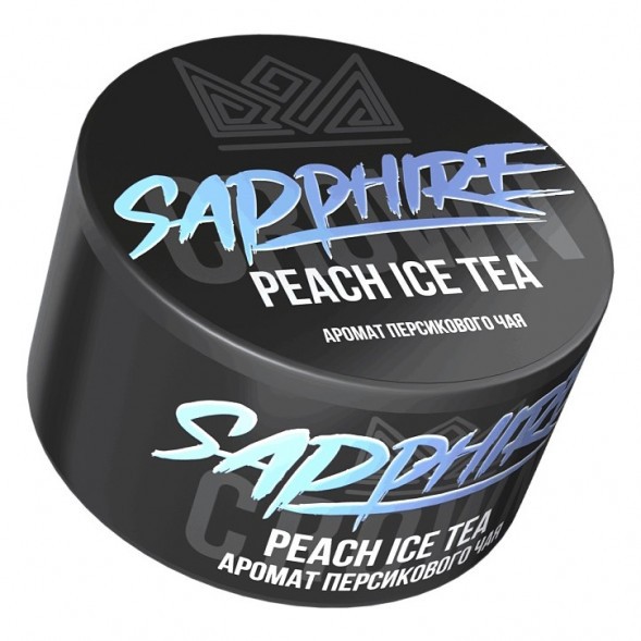 Табак Sapphire Crown - Peach Ice Tea (Персиковый Чай, 25 грамм) купить в Владивостоке