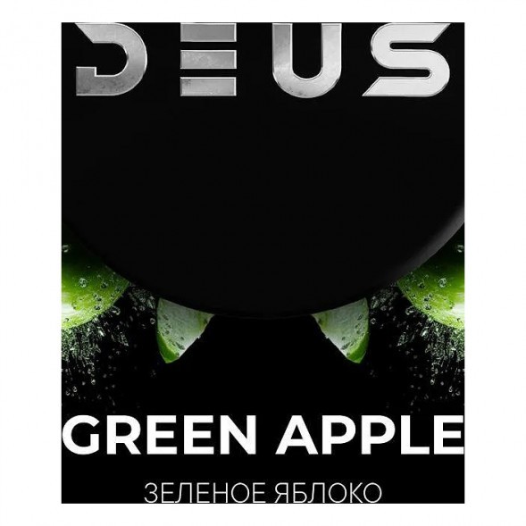 Табак Deus - Green Apple (Зелёное Яблоко, 30 грамм) купить в Владивостоке