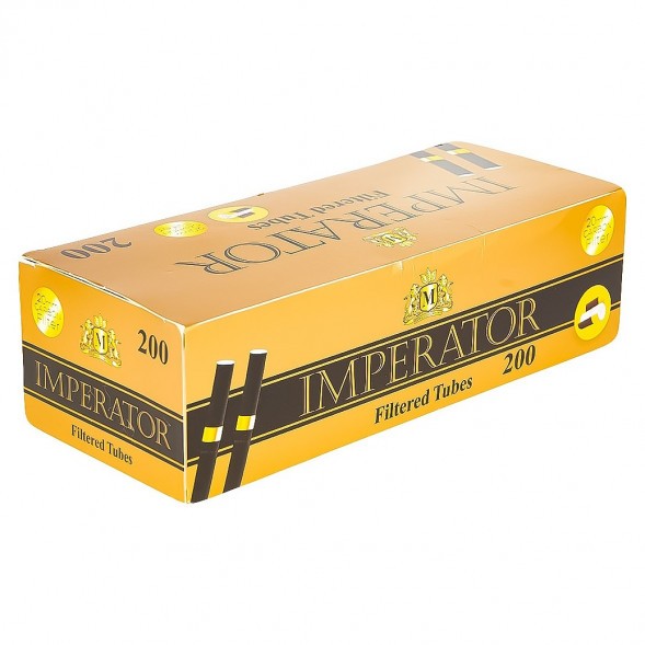 Гильзы сигаретные Imperator - Black Carbon (84х20 мм, 200 шт.) купить в Владивостоке