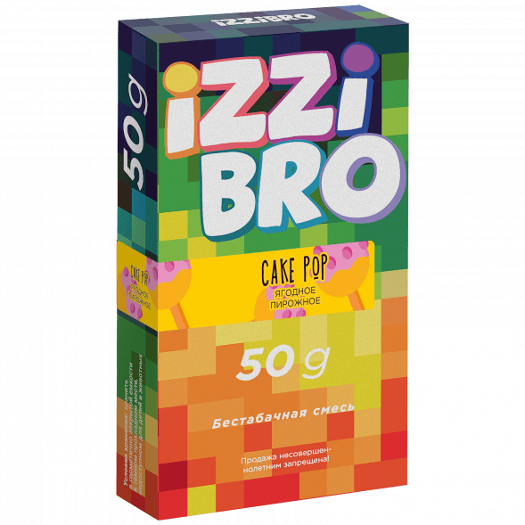 Смесь Izzi Bro - Cake Pop (Ягодное Пирожное, 50 грамм) купить в Владивостоке